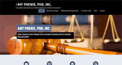Desktop Screenshot of amyphenix.com